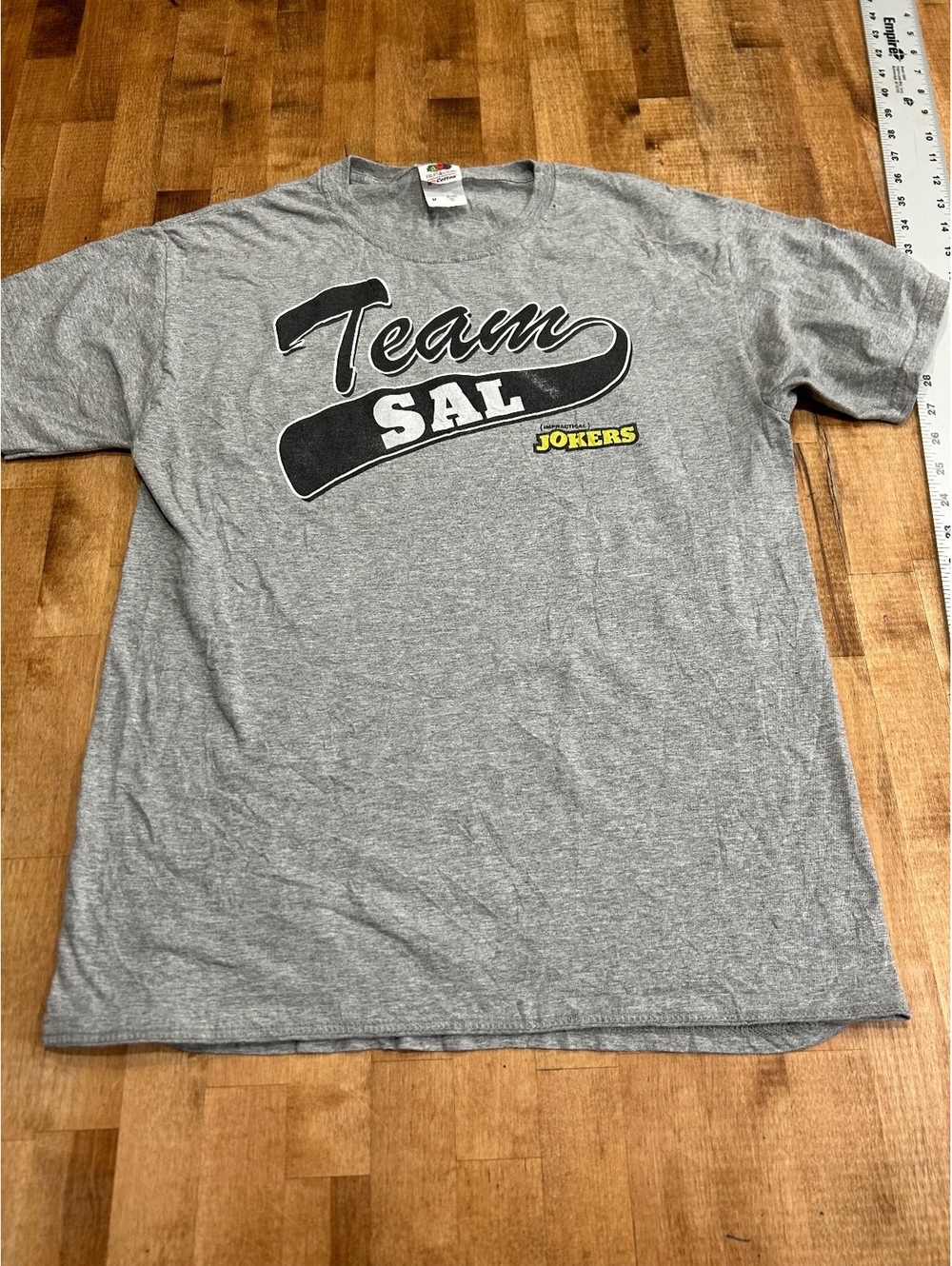 impractical jokers Team Sal vulcanco Jokers Graphic gray T-Shirt Medium